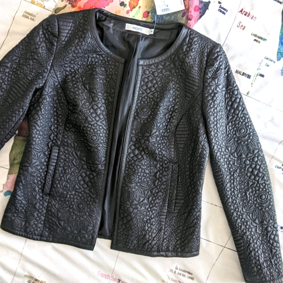 Brand New Machine Washable Unique Textured Jacket - Picture 3 of 9